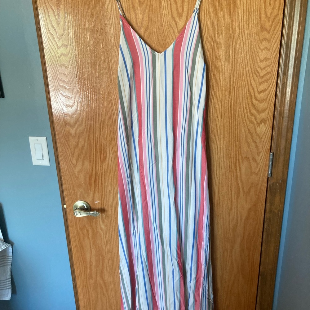 Pastel maxi dress